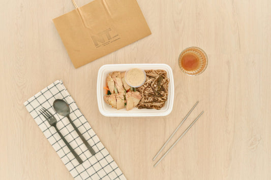 慢煮雞肉配芝麻醬蕎麥冷麵 Sous Vide Chicken with Sesame Soba Noodles