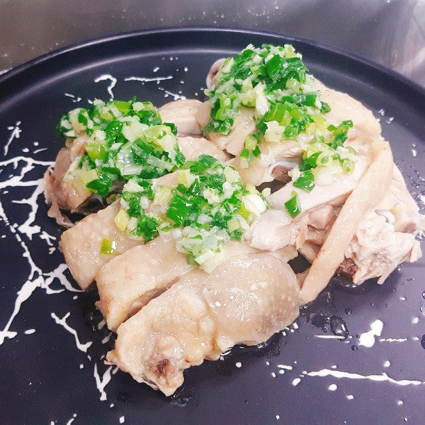 薑蔥醬慢煮雞肉 Sous-Vide Chicken with Ginger Scallion Sauce