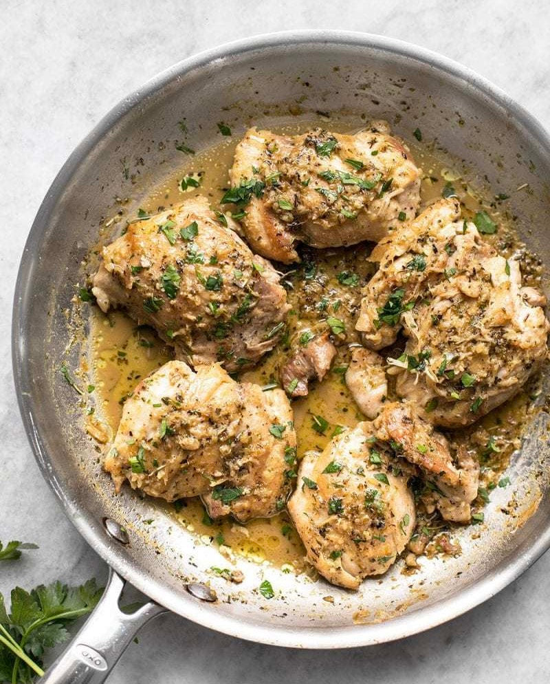 牛油香草焗雞扒 Butter Herb Baked Chicken Chop